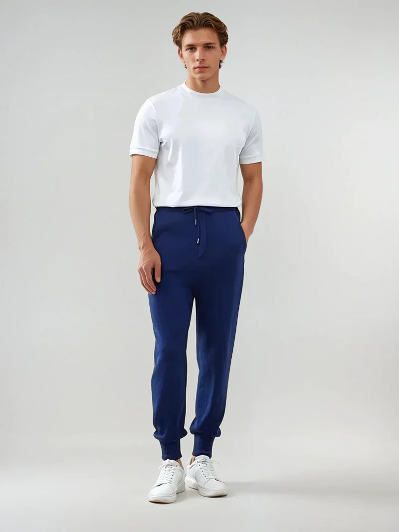 Pantalon de survêtement en cachemire